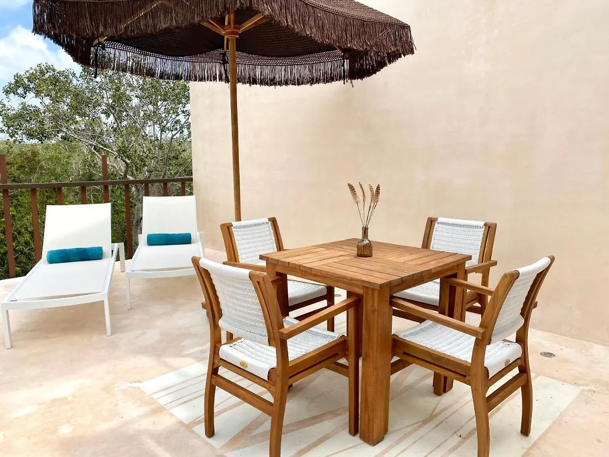 Apartamento Gardens Coba By Andiani Travel Tulum